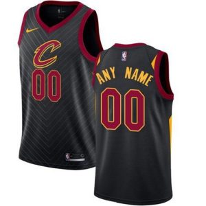 Cleveland Cavaliers Musta 2020 Sewn Stitched