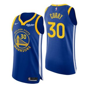Golden State Warriors Icon Edition Authentic Pelipaita No.30 Stephen Curry Sininen 2020-21