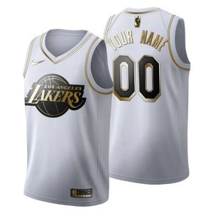 Los Angeles Lakers Golden Edition Valkoinen Fashion