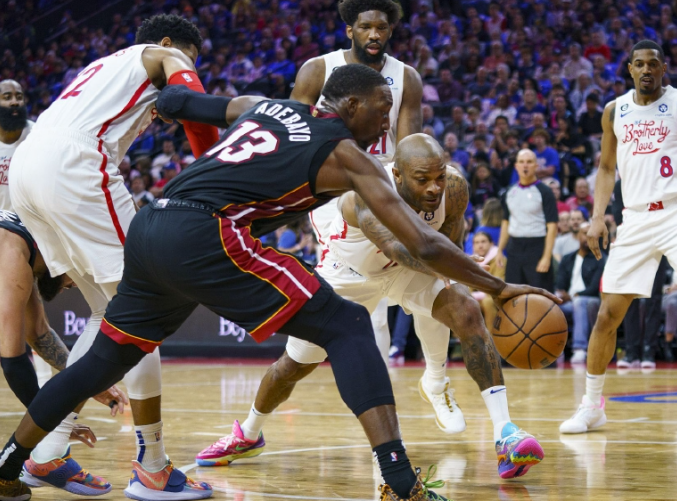 Miami Heat voitti Philadelphia 76ersin toivottaa tervetulleeksi kolmannen suoran voiton