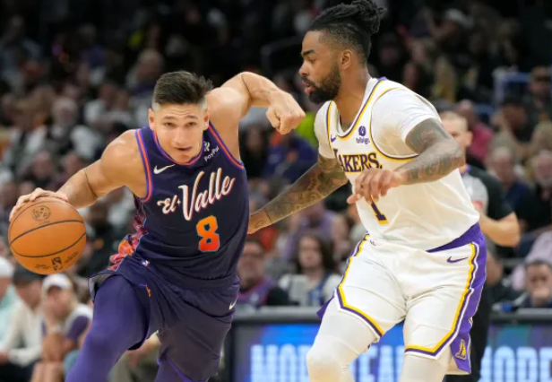 Suns kääntää takaisin Lakers kuin Devin Booker ja Kevin Durant joukkue yhdessä voittaa